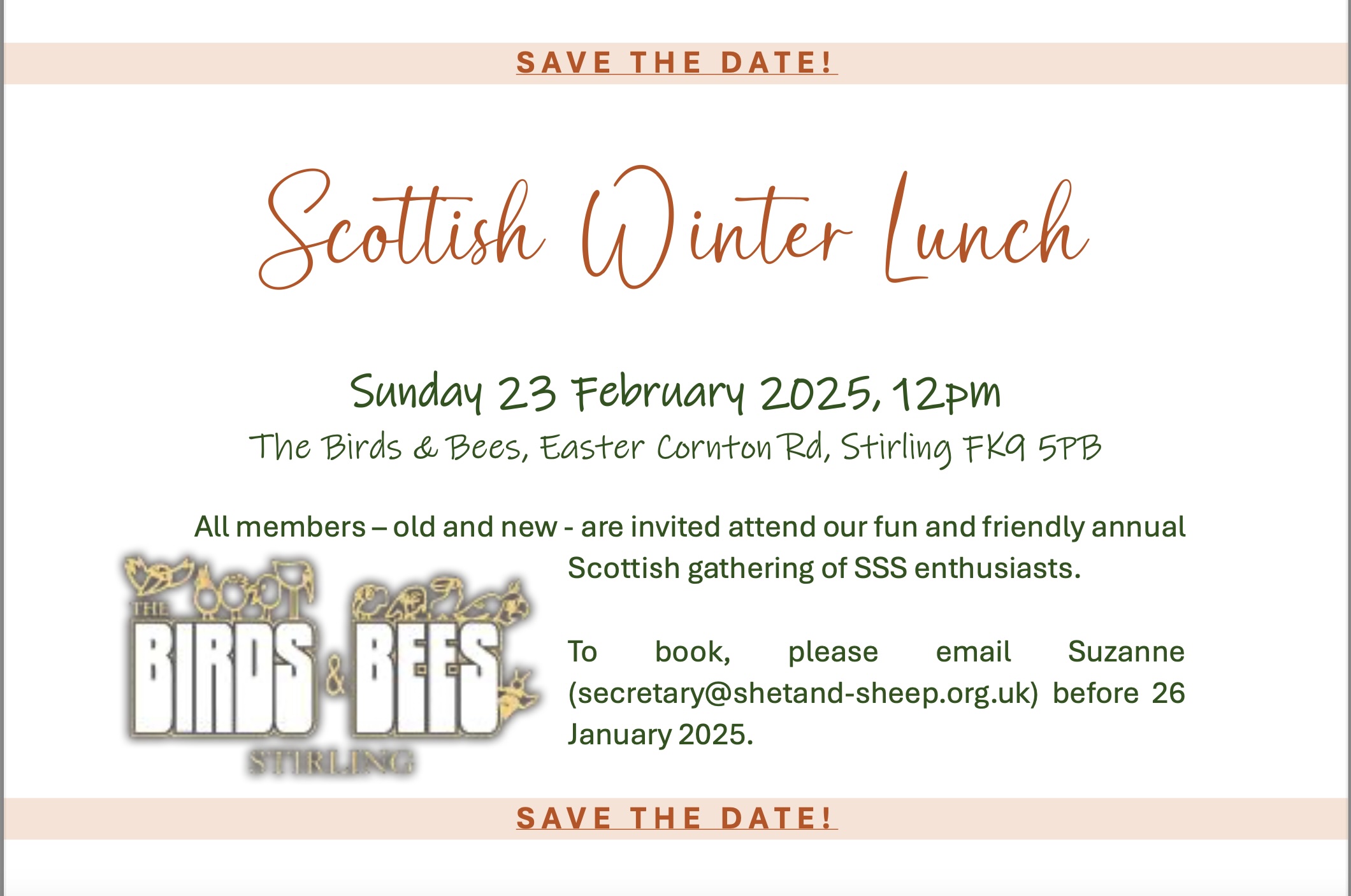 Scottish Winter Lunch